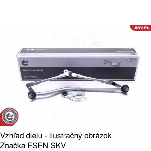 Náhon stieračov bez motora 2009MWP1 /POLCAR/ - obr. 4