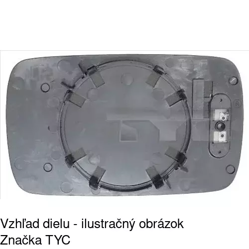 Vonkajšie zrkadlo 2015526M /POLCAR/ - obr. 1