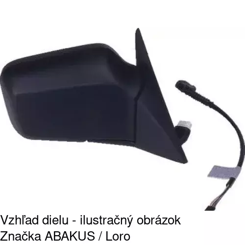 Vonkajšie zrkadlo 2015526M /POLCAR/ - obr. 5