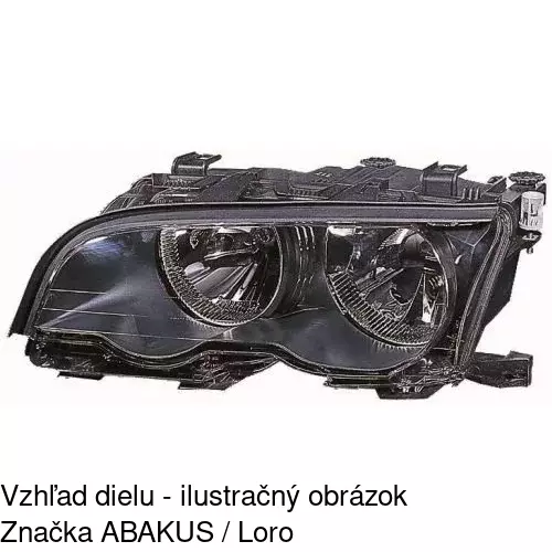 Motorček reflektora 20160999 /POLCAR/ - obr. 3