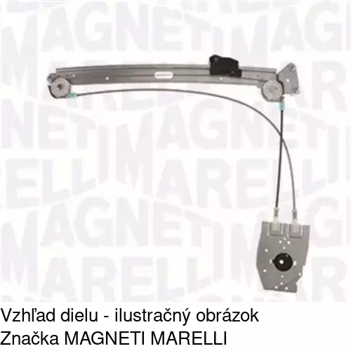 Elektrický mechanizmus okna dverí 2016PSE5 /POLCAR/ - obr. 1