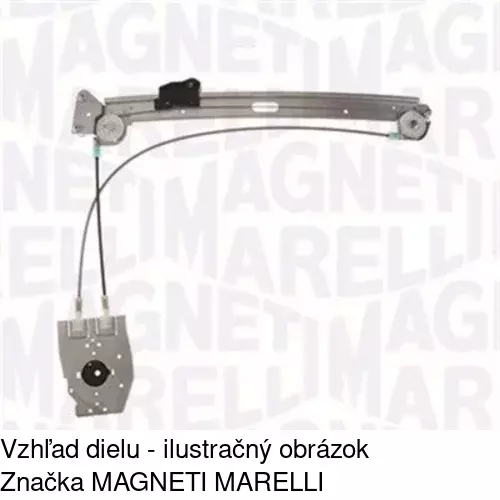Elektrický mechanizmus okna dverí 2016PSE6 /POLCAR/ - obr. 1