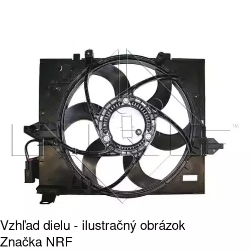 Ventilátory chladičov 201723W5X /POLCAR/ - obr. 1