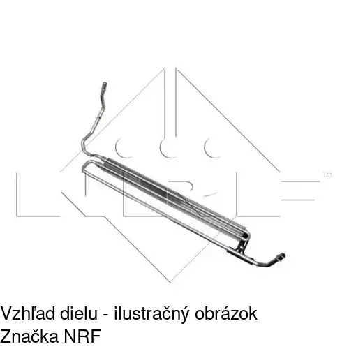 Chladiče oleja POLCAR 2017L81X