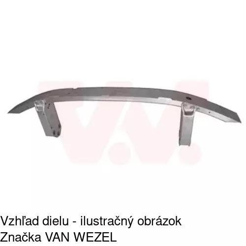 Výstuha nárazníka 201907-4 /POLCAR/ - obr. 1