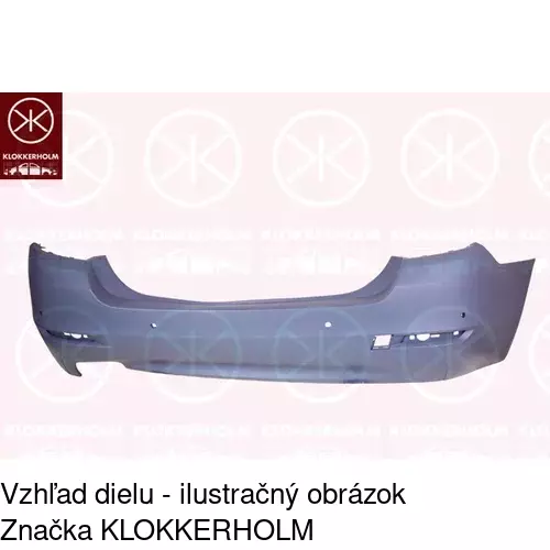 Zadný nárazník POLCAR 201996