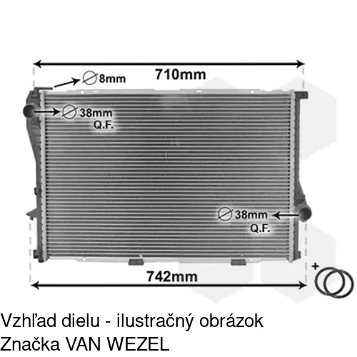 Chladiče vody 202208-1 /POLCAR/ - obr. 2