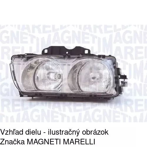 Hlavný reflektor POLCAR 2022103U
