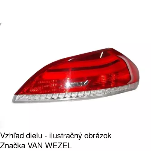 Zadné svetlo 203688-U /POLCAR/ - obr. 1