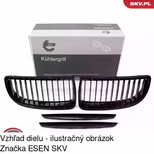 Lišta kapoty 204016-3 /POLCAR/ - obr. 2