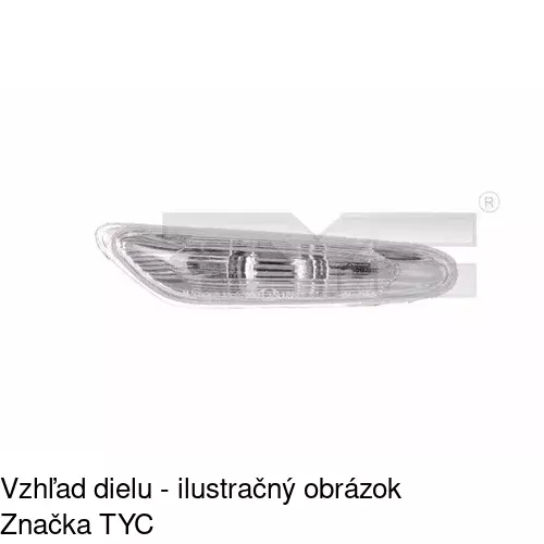 Bočná smerovka 2040196R /POLCAR/ - obr. 2