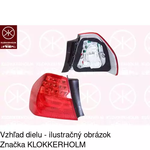 Zadné svetlo 204288-E /POLCAR/ - obr. 2