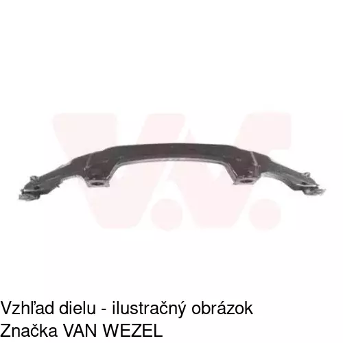 Výstuha nárazníka 205007-3 /POLCAR/ - obr. 1