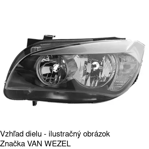 Hlavný reflektor 2060094E /POLCAR/ - obr. 4