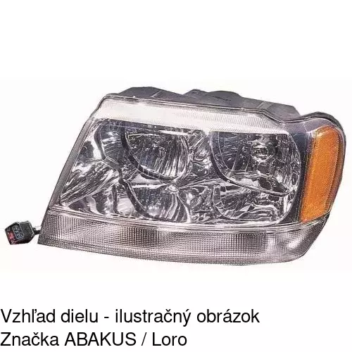 Zadné svetlo POLCAR 2304882E