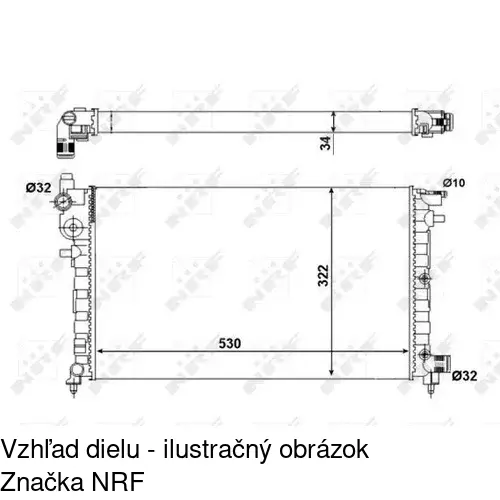 Chladiče vody 230608B3 /POLCAR/ - obr. 2