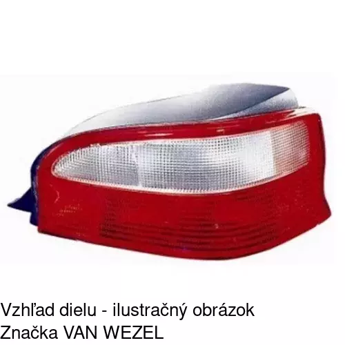 Zadné svetlo 230788-S /POLCAR/ - obr. 2