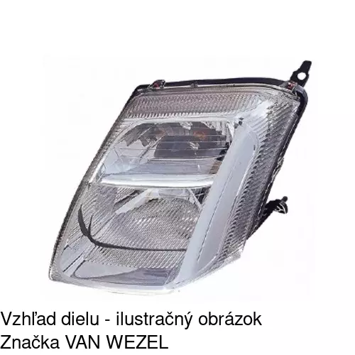 Hlavný reflektor 230809-C /POLCAR/ - obr. 5