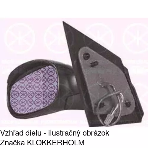 Vonkajšie zrkadlo 2308515M /POLCAR/ - obr. 4