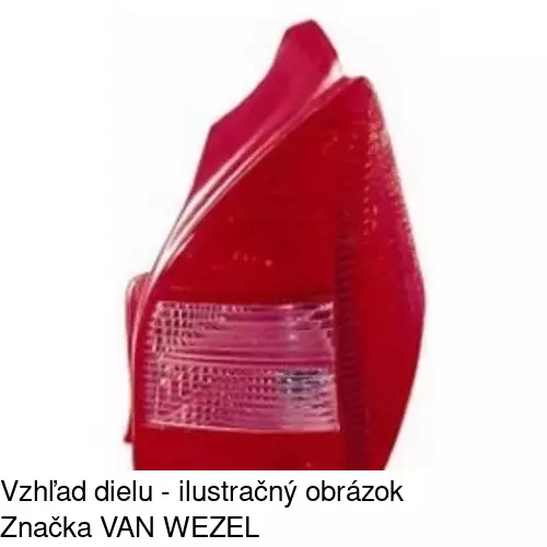 Zadné svetlo 230888-T /POLCAR/ - obr. 2