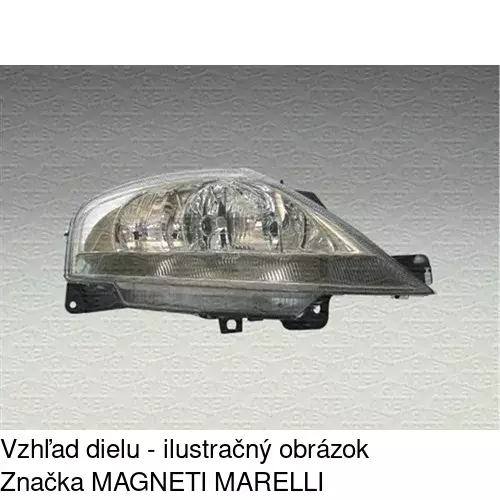 Hlavný reflektor 231509-C /POLCAR/ - obr. 3