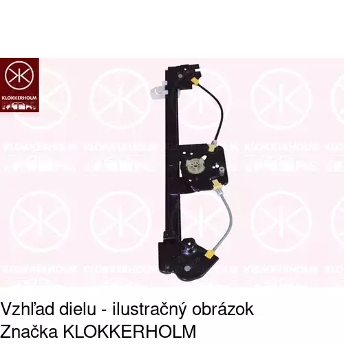 Elektrický mechanizmus okna dverí 2315PSE1A /POLCAR/ - obr. 1