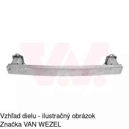 Výstuha nárazníka 231707-3 /POLCAR/ - obr. 1