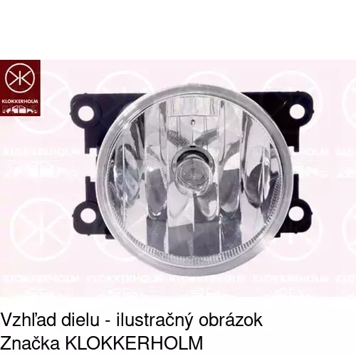 Hmlové svetlo - predné 231829-X /POLCAR/ - obr. 2