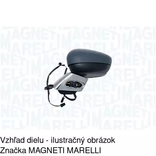 Vonkajšie zrkadlo 2318527M /POLCAR/ - obr. 3