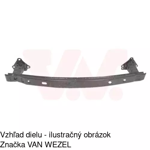 Výstuha nárazníka 231896-3 /POLCAR/ - obr. 1