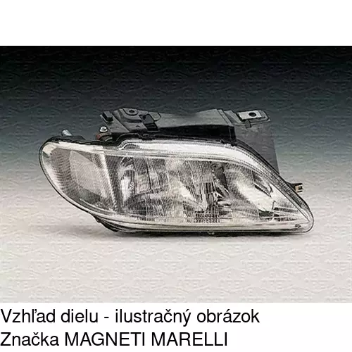 Hlavný reflektor 2326100E /POLCAR/ - obr. 1