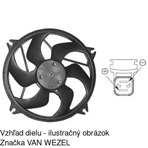 Ventilátory chladičov 232623W3 /POLCAR/ - obr. 4
