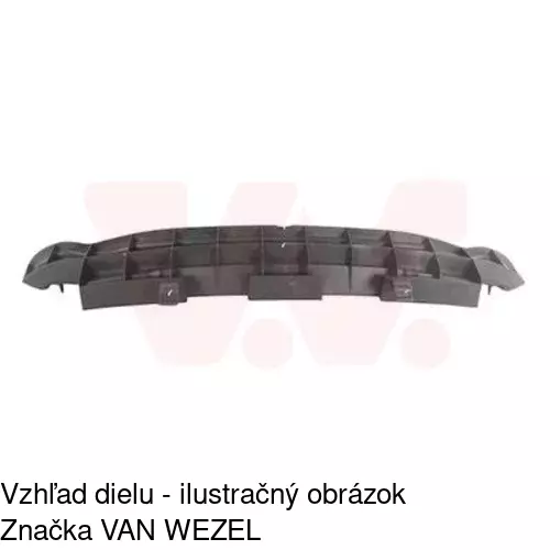 Výstuha nárazníka POLCAR 232796-3