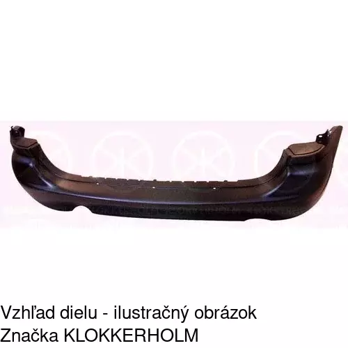 Zadný nárazník 2327961J /POLCAR/