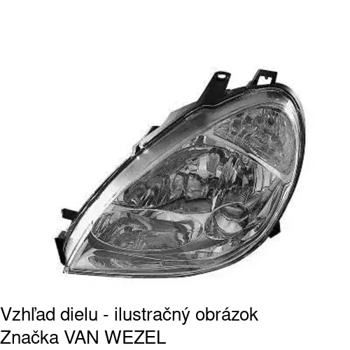 Hlavný reflektor 232810-E /POLCAR/ - obr. 4