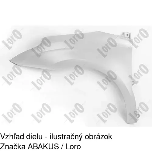 Predný blatník 232901-J /POLCAR/ - obr. 1