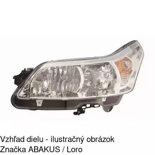 Hlavný reflektor 232910-V /POLCAR/ - obr. 5