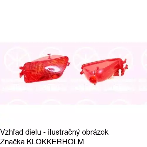 Hmlové svetlo - zadné 2329971T /POLCAR/ - obr. 1