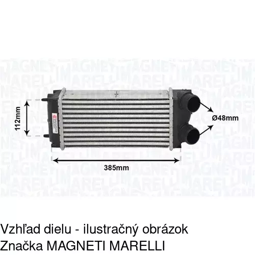 Chladiče vzduchu (Intercoolery) POLCAR 2329J8-1