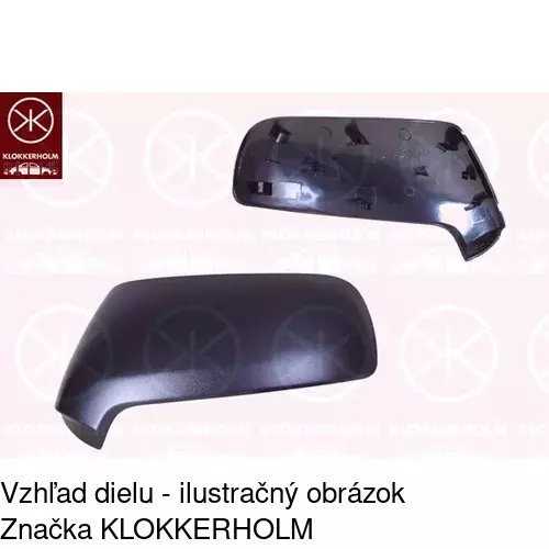 Rám vonkajšieho zrkadla 233155TM /POLCAR/ - obr. 2