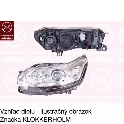 Hlavný reflektor POLCAR 2334093V