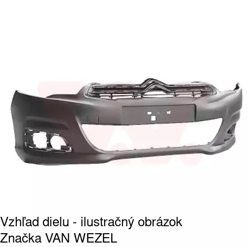 Predný nárazník 233807 /POLCAR/ - obr. 1