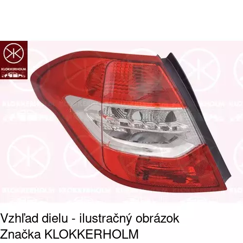 Zadné svetlo 233887-E /POLCAR/ - obr. 1