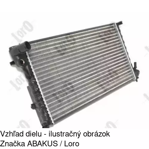 Chladiče vody POLCAR 235008