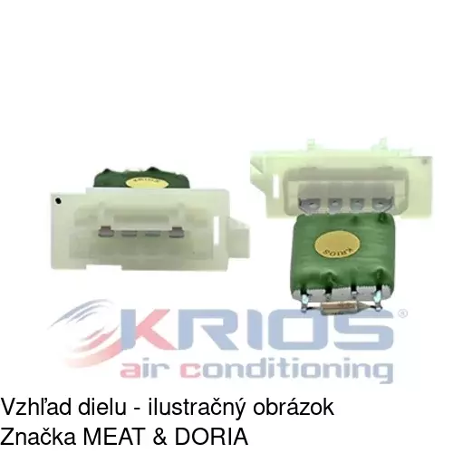 Ovládače klimatizácie 2350KST1X /POLCAR/ - obr. 2