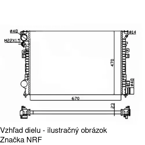 Chladiče vody 2380082X /POLCAR/ - obr. 3