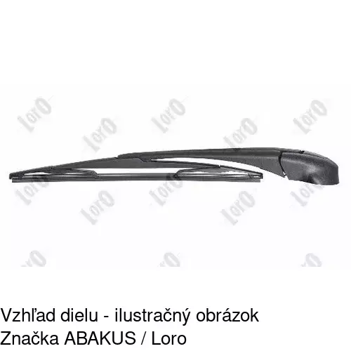 Rameno stierača 2381RWT1 /POLCAR/ - obr. 1