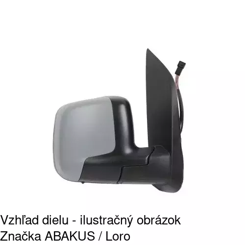 Vonkajšie zrkadlo 2391523E /POLCAR/ - obr. 5
