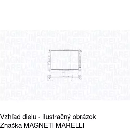 Chladiče vody 250008A3 /POLCAR/ - obr. 2