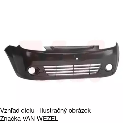 Predný nárazník 250107 /POLCAR/ - obr. 1